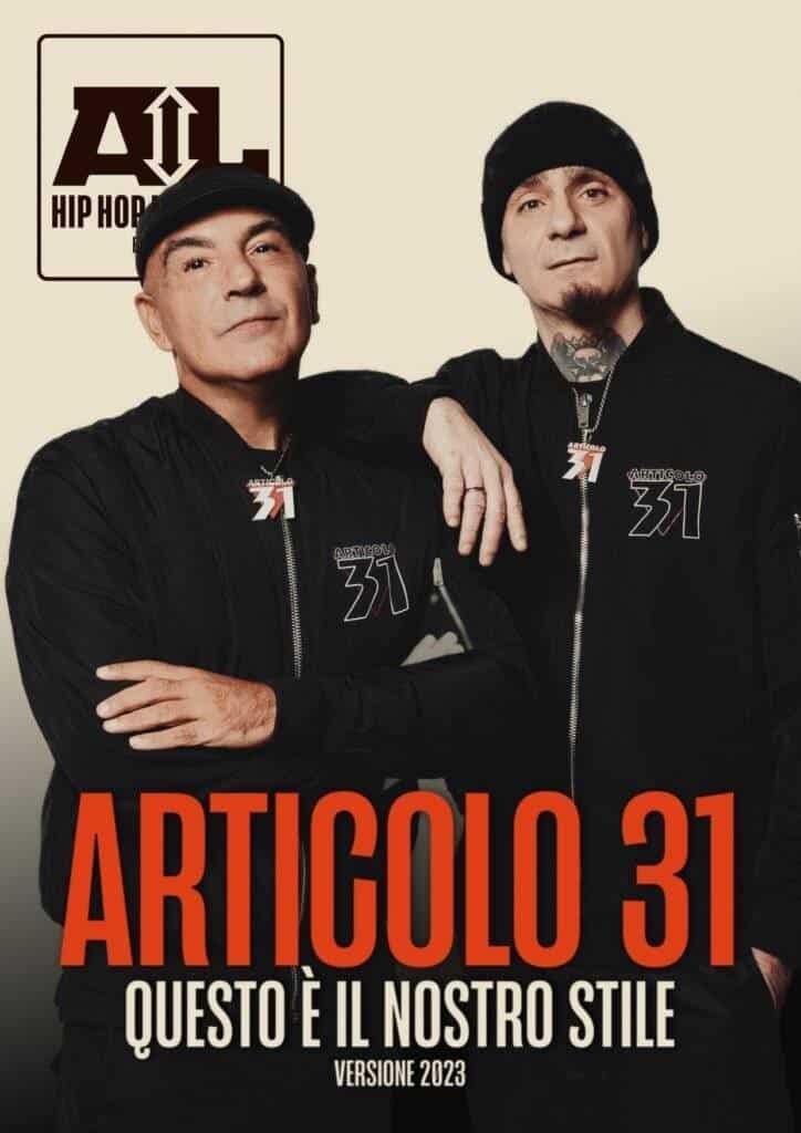 AL HIP HOP MAGAZINE ARTICOLO 31 COVER