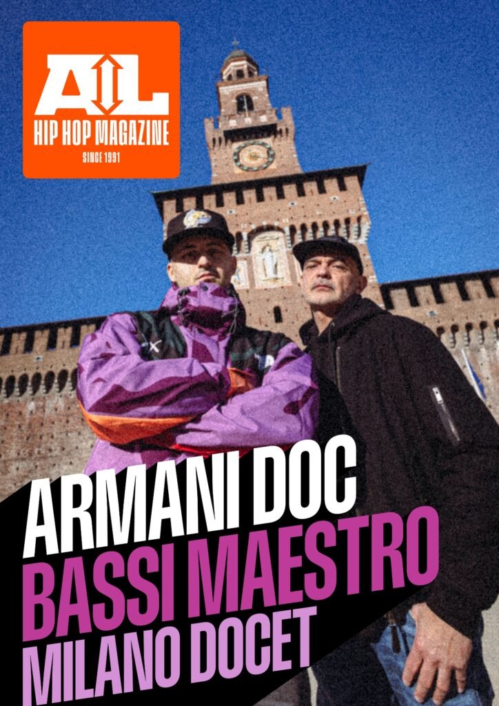 Aelle covers ARMANI BASSI media